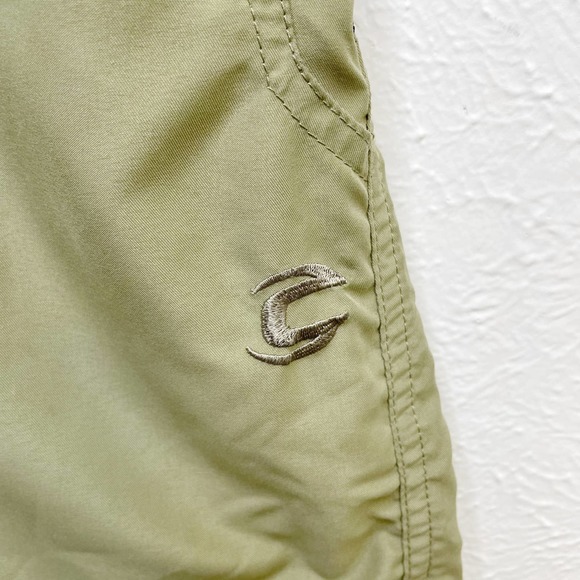 Cannondale Mens XL Army Olive Green Cycling Hybrid Cargo 11" Shorts Padded Seat - Picture 8 of 10